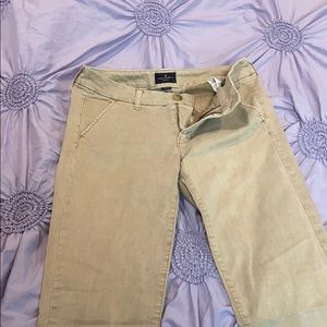 American Eagle Khaki Skinny Jeans